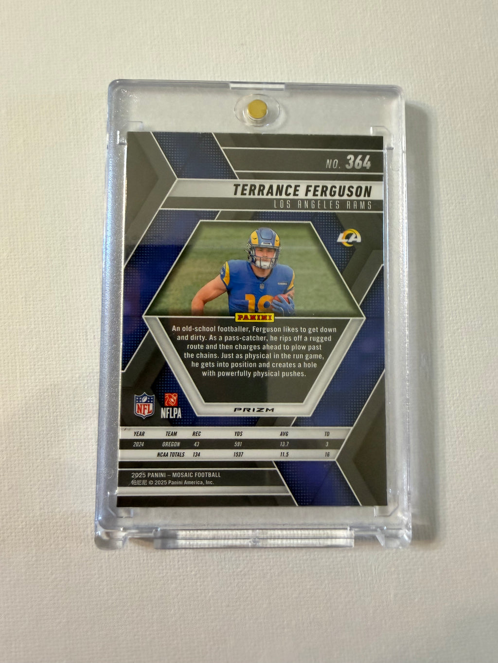 Terrance Ferguson 2025 Panini Mosaic Football #364