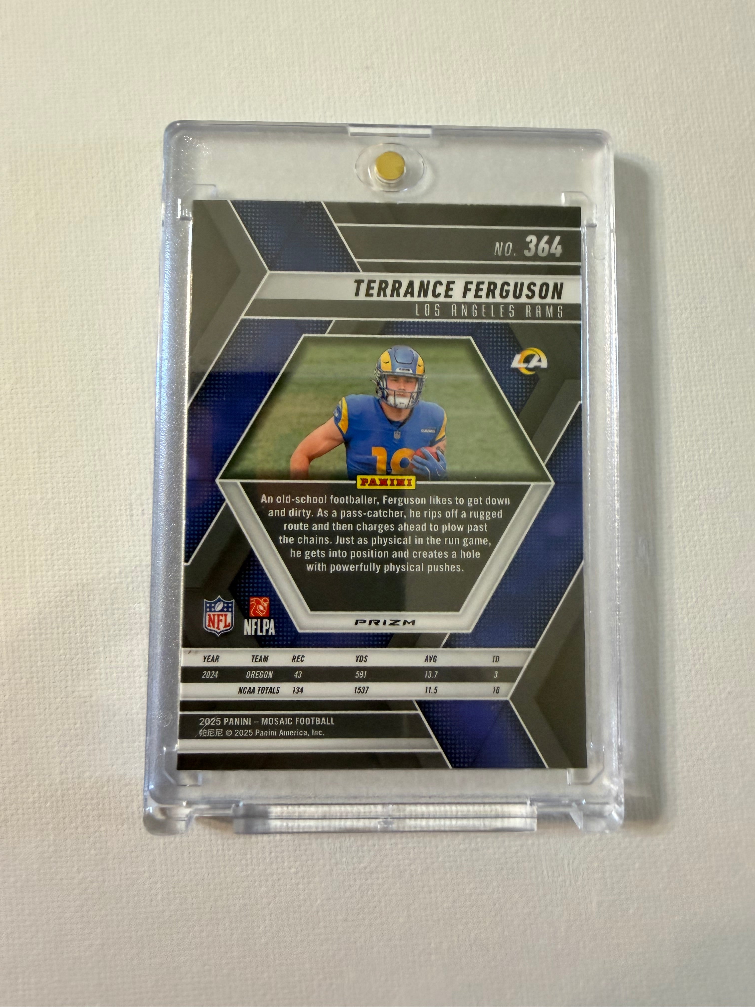 Terrance Ferguson 2025 Panini Mosaic Football #364