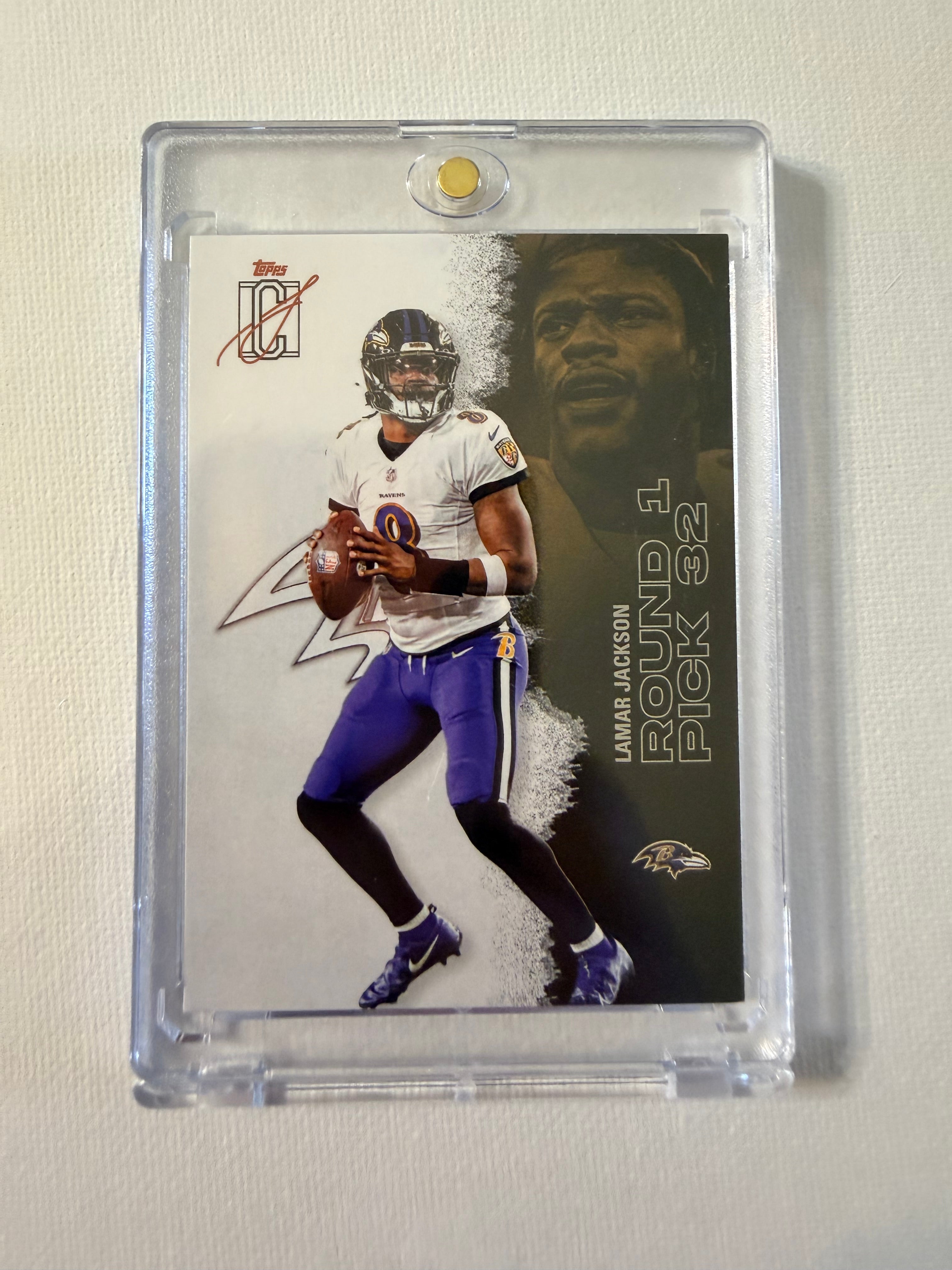 Lamar Jackson 2025 Topps Ice #5