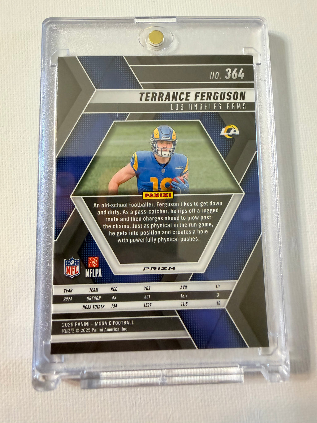 Terrance Ferguson (RC)2025 Panini Mosaic Football #364