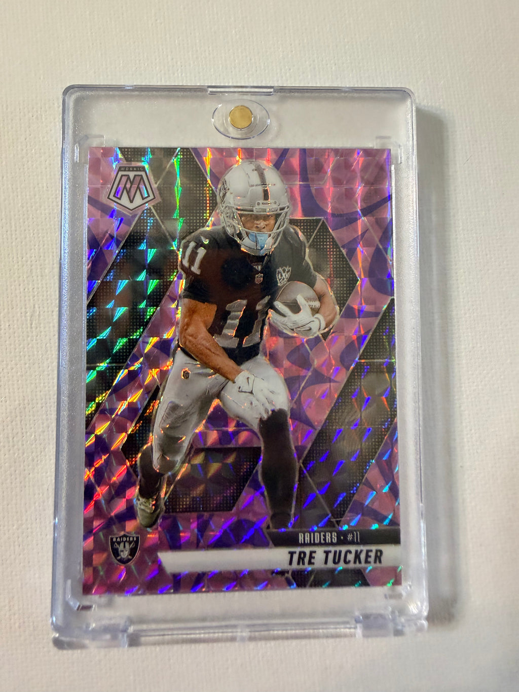 Tre Tucker 2025 Panini Mosaic Football #218