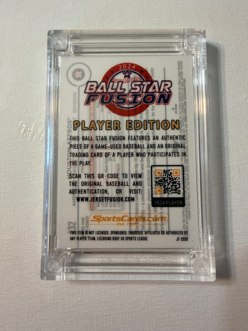 2024 Topps Update Whit Merrifield "Game Used Ball" Relic Black Border Parallel (#38/39)