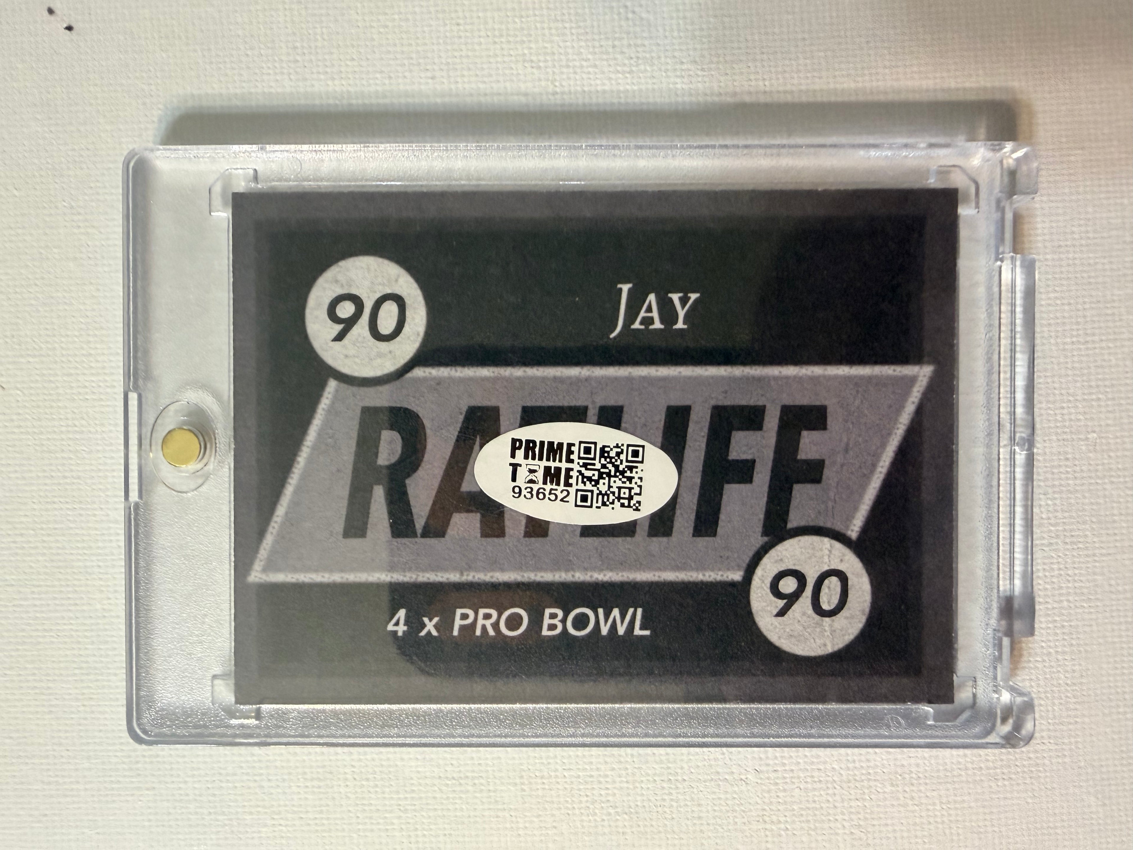 Jay Ratliff Signed Custom Card: DE Dallas Cowboys 4X Pro Bowler