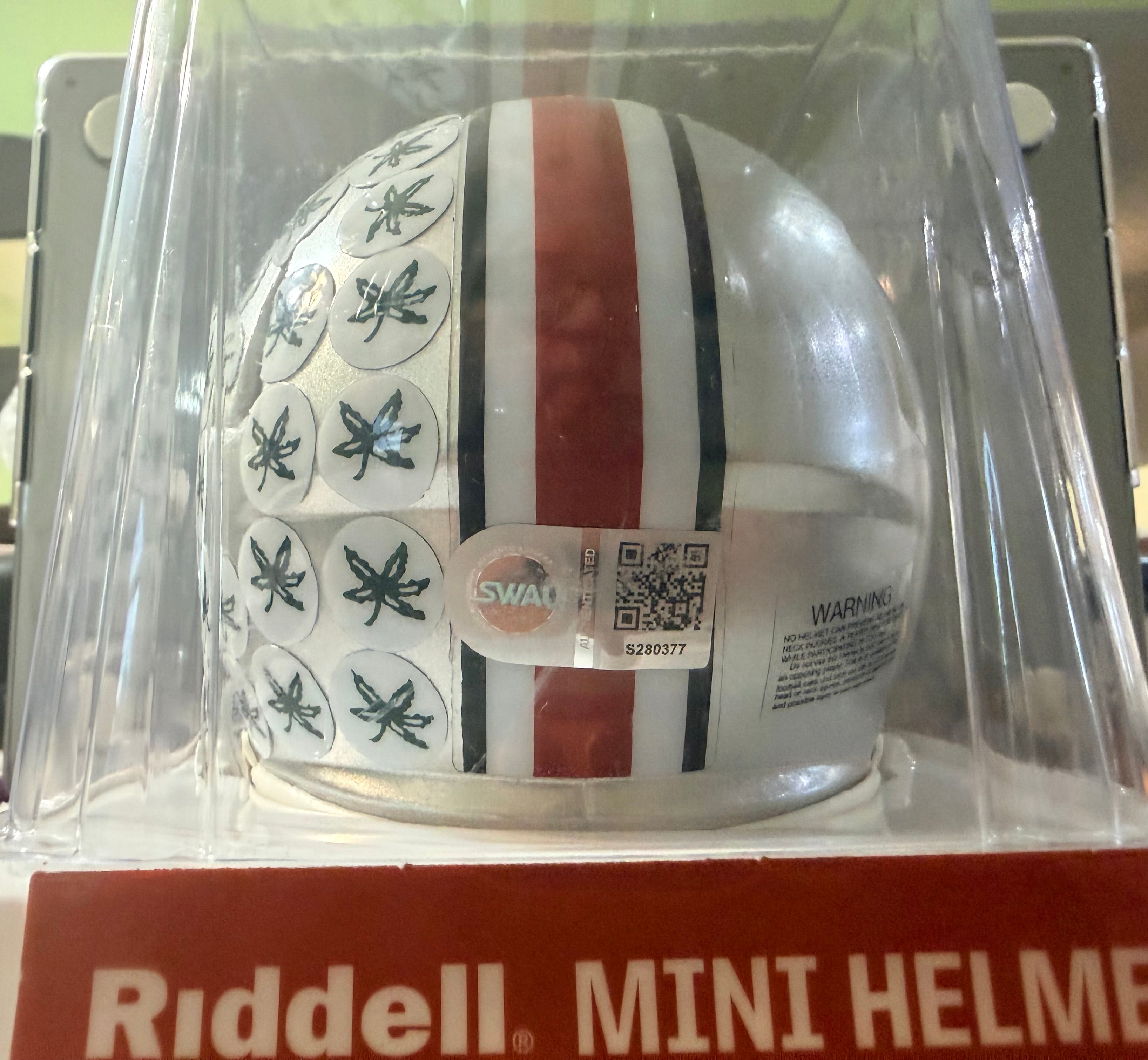 Cardale Jones / 12 Gauge Signed Mini Helmet