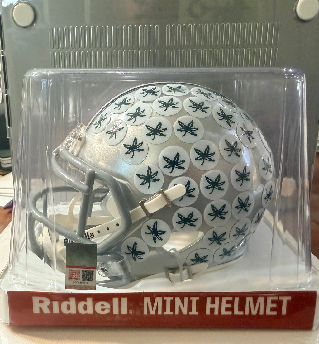 Cardale Jones / 12 Gauge Signed Mini Helmet
